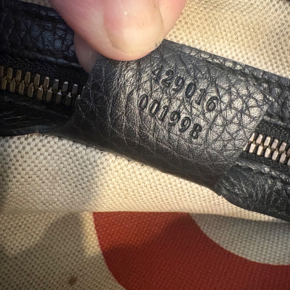 Gucci Leather Crossbody Messenger Bag King Snake Bag Black - Picture 5 of 8